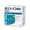 accu chek active test strips | pack of 100 strips |for use with accu chek active glucometer