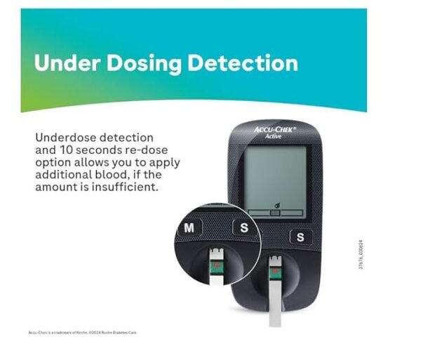 accu chek active test strips | pack of 50 strips | for use with accu chek active glucometer