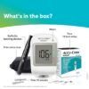 accu chek instant s blood glucose glucometer kit with 10 strips, 10 lancets and free lancing device