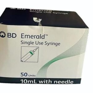 BD Emerald 10ml Syringe with Needle 21G – Box of 50