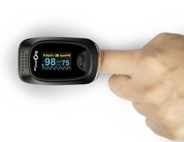 bpl medical technologies smart oxy finger tip pulse oximeter (black) bpl medical technologies smart oxy finger tip pulse oximeter (black)