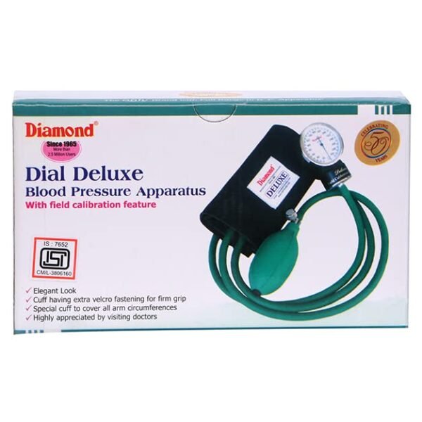 diamond dial deluxe with field calibr feature blood pressure monitor bpdl250