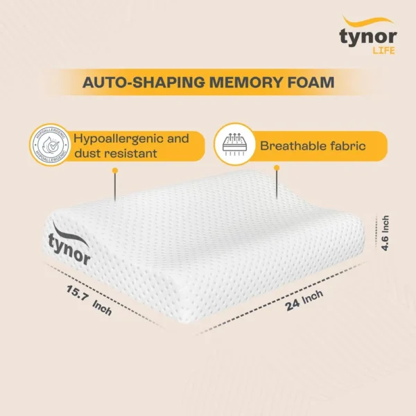 elite ortho contoured memory pillow