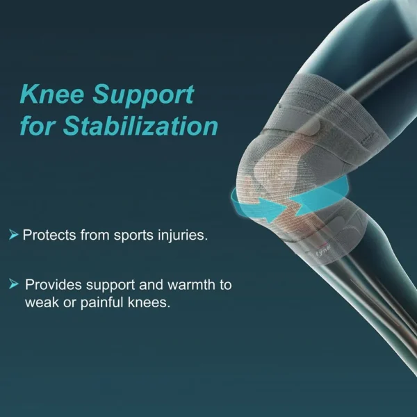 knee cap with rigid hinge