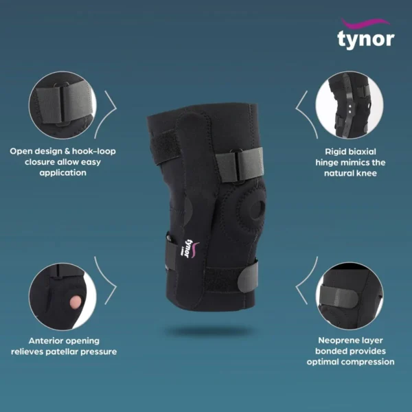 knee wrap hinged (neo)
