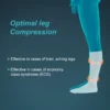 medical compression stocking knee high class 2 (pair)