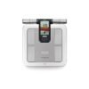 omron karada scan body composition monitor hbf 375, 140 kg, silver