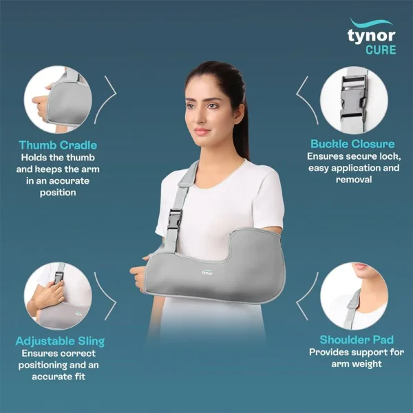 pouch arm sling tropical