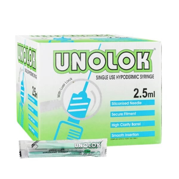 UNOLOCK SYRINGE Unolock Hypodermic Syringes
