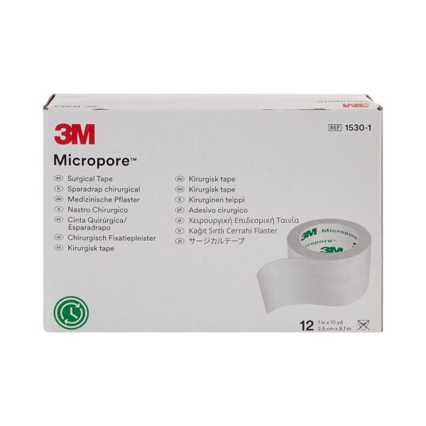 3M Micropore 1530-1(Pack of 12)