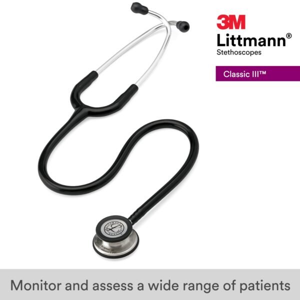 3M Littmann Classic 3  Stethoscope Black-5620