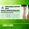 OPPO Elasctic Knee Support 2022- L