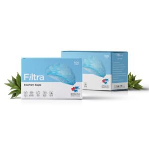 THEA-TEX  Bouffant Cap Blue Box of 100