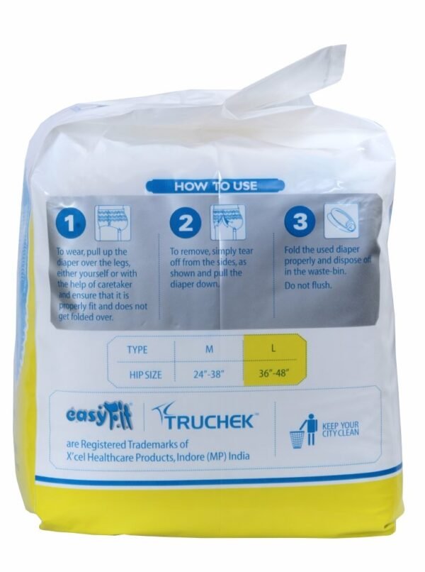 EasyFit Adult Diapers 10's  Large