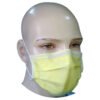 THEA-TEX  4Ply Ear Loop Mask (Box of 50) Yellow