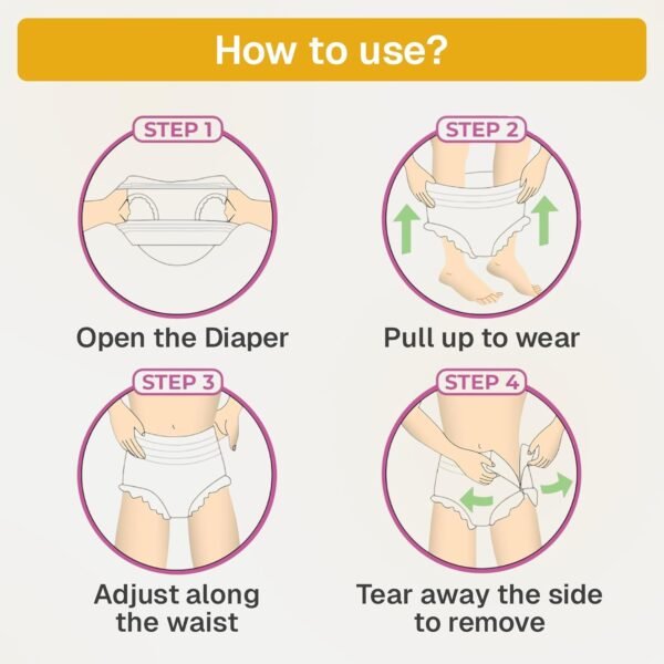 EasyFit Adult Diapers 10's  Medium