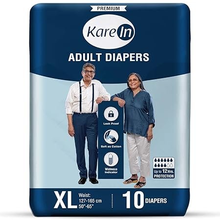 KareIn Premium Unisex  Adult  Pant Style Diapers XL   Pack of 10
