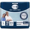 Karein Premium Pant style  Adult Diapers Unisex Pack of 10 Large