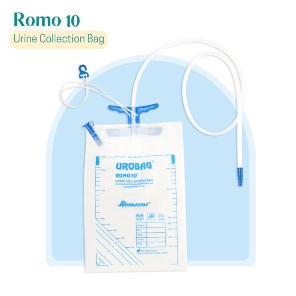 Romson Pediatric Urine Collection Bag Pack of 10