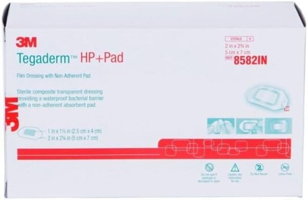 3M Tegadrem 8582  for medical dressing Pack of 10 5 cm x 7 cm