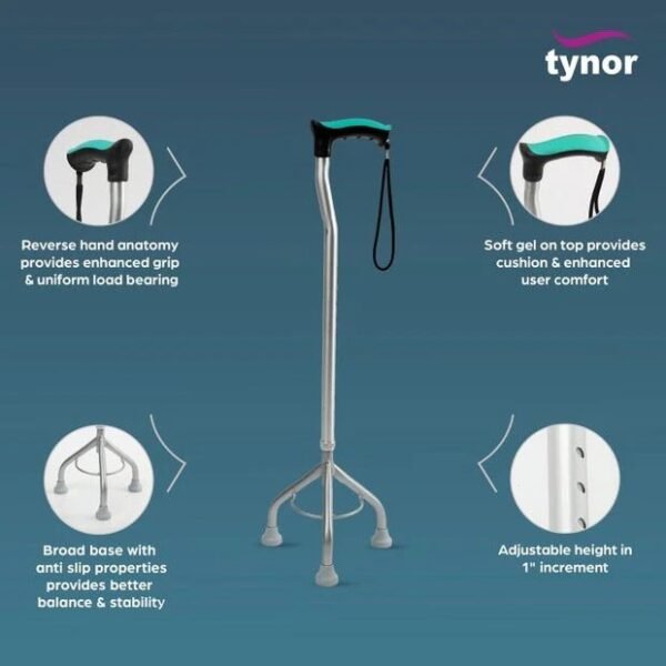 3 Tynor Walking Stick Tripod L-32