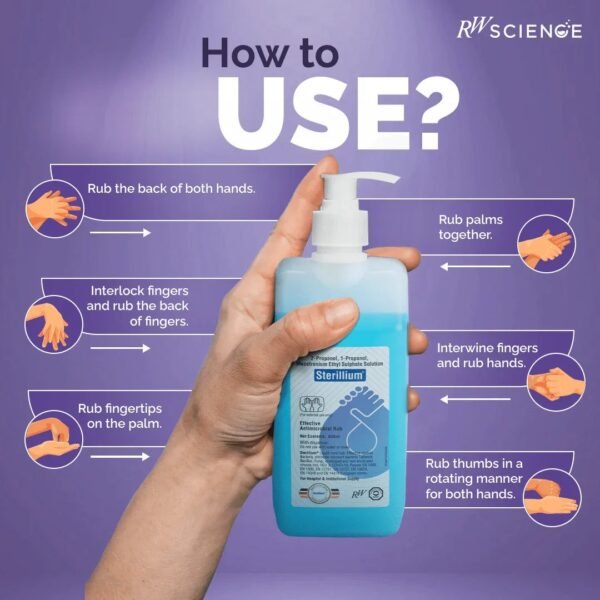 3 Raman Weil Sterilium 5Ltr Hand Sanitiser