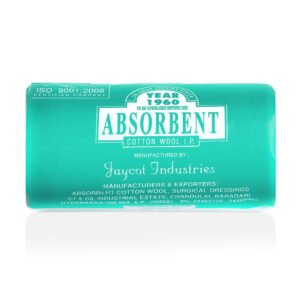 JOYCOT Absorbent Cotton Wool IP Roll 30 Gm Nett Interline