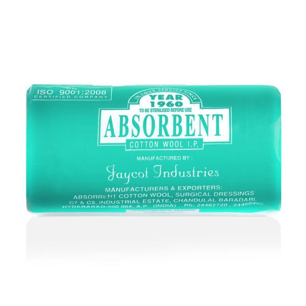 30 JOYCOT Absorbent Cotton Wool IP Roll 30 Gm Nett Interline