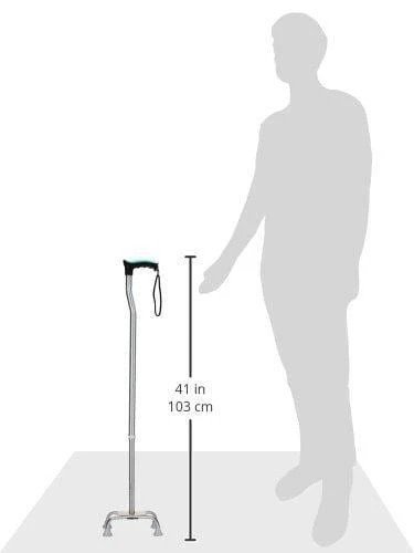 Tynor Walking Stick  Quatripod L-12