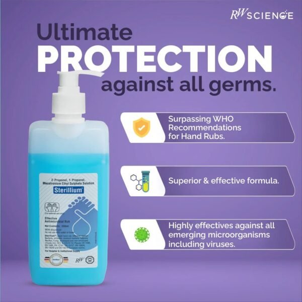 4 Raman Weil Sterilium 5Ltr Hand Sanitiser