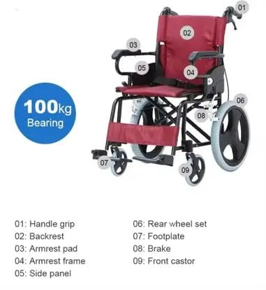 Rapid Surgicals  Foldable Wheel Chair- 871