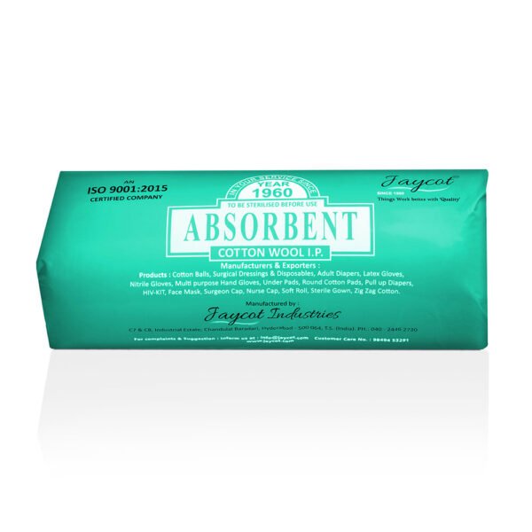 70 JOYCOT Absorbent Cotton Wool IP Roll 70 Gm Nett Interline