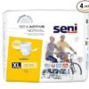 Seni Active Normal Breathable Pant Style  Adult Diapers XL  Pack of 10