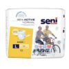 Seni Active Normal Breathable Pant Style  Adult Diapers Large  Pack of 10
