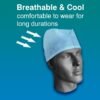 Thea-Tex Surgeon Caps -Blue ( Box of 100)