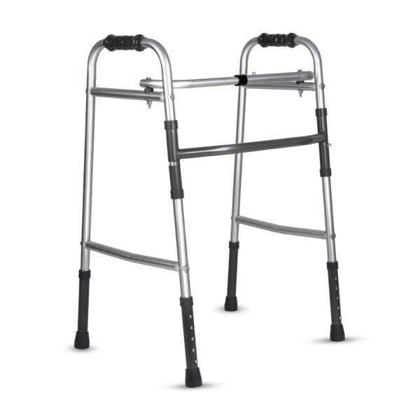 Vissco Dura Lite Foldable Aluminium Walker for Elderly Physically Challenged-2903