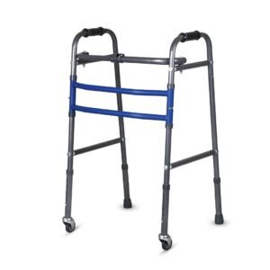 Vissco Medipedic Foldable Walker with Rotating Castor-0936