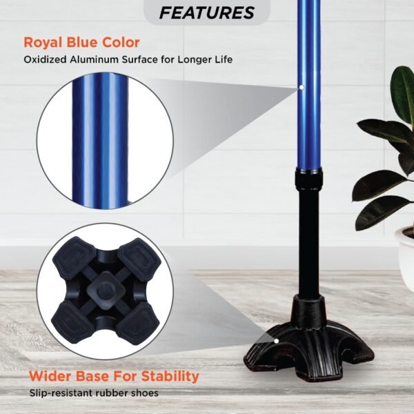 Vissco Avanti Plus - T Shape Aluminum Stick 2908