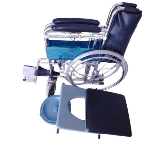 Mednami  Commode Wheel  Chairs-609 Mag BK (MS)