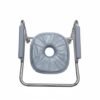 Mednami Commode Chair with wheel Footrust-696A