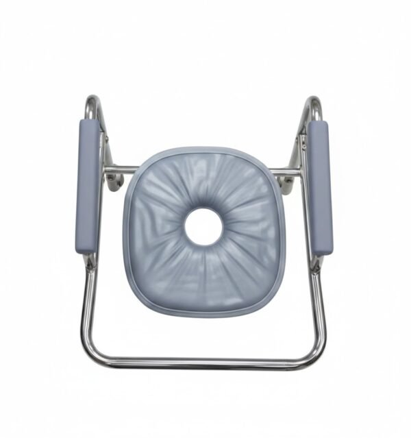 Mednami Commode Chair with wheel Footrust-696A