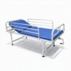 Mednami Back Rest Cot Stainless Steel Rail Matresses