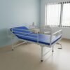 Mednami Back Rest Cot Stainless Steel Rail Matresses