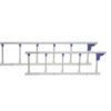 Mednami Back Rest Cot Stainless Steel Rail Matresses