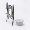 Mednami Orthopedic Plastic Commod Chair