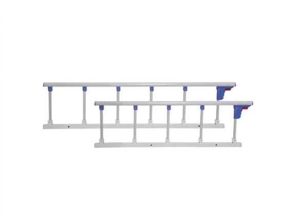 Mednami Back Rest Cot Stainless Steel Rail Matresses