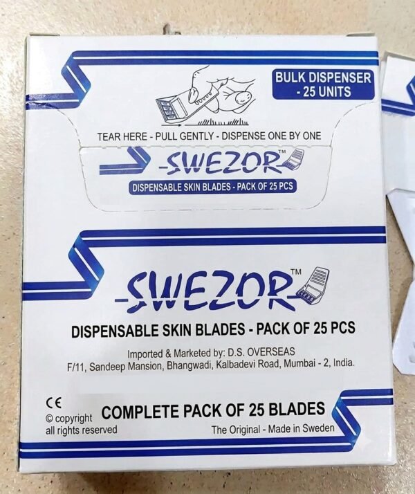 Swezor Disposable Skin  Blade Pack of 25